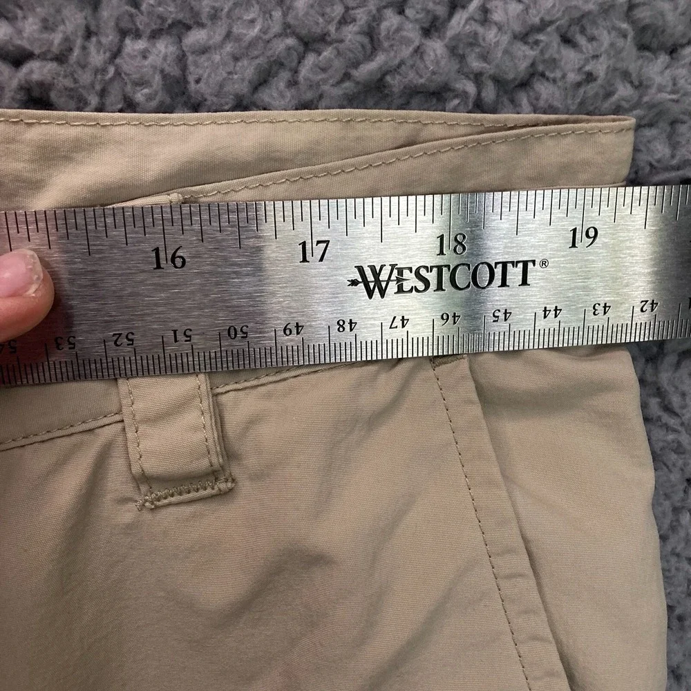 VTG The North Face Technical Hiking Khaki Nylon Cargo Pant Mens XL 38 38x29 $115